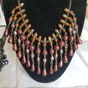 Necklace Bundle- Beaded Statement Necklaces.